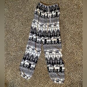 Boho Elephant Pants
